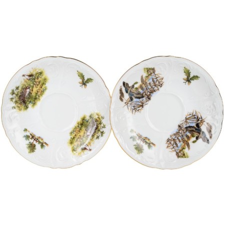 Coffee service 6/9 BERNADOTTE, Decor "Hunting Stories", 15 items-2