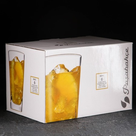 Set of glass glasses Baltic, 305 ml, 6 pcs-1