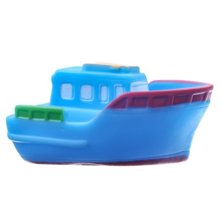 Rubber toy for the bath "Sea Transport", 7.5 cm, types of mix, crush me-7