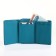 Women's wallet on magnet, blue color
