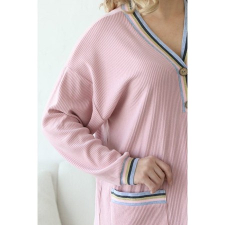 Women's dress, size 54, pink color-9