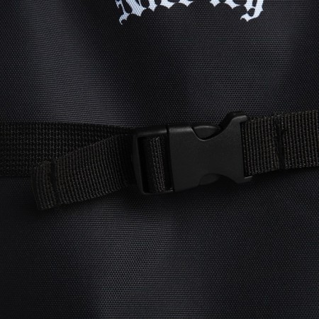 School textile backpack with mount for the Nice Try skate, 38x29x1 cm, black color, lightning department-6