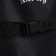 School textile backpack with mount for the Nice Try skate, 38x29x1 cm, black color, lightning department