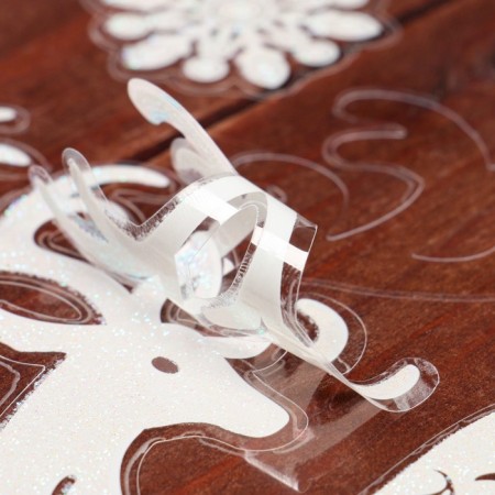 Stickers on the windows "New Year" snowflakes, 24 x 18 cm-2