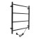 Room electrician "Electra", 500x600 mm, 4 crossbars, black