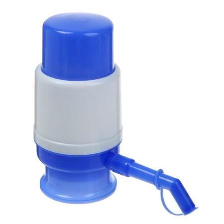 Luazon water pump, mechanical, small, under a bottle of 11 to 19 l, blue-1
