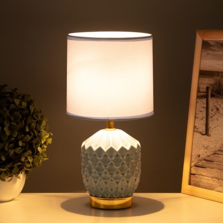 Bernard desktop lamp 1x40W E14 Blue 15x15x30cm-1