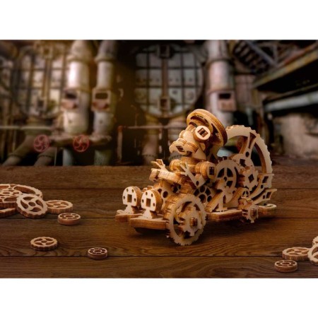 Wooden designer "Robot Apok"