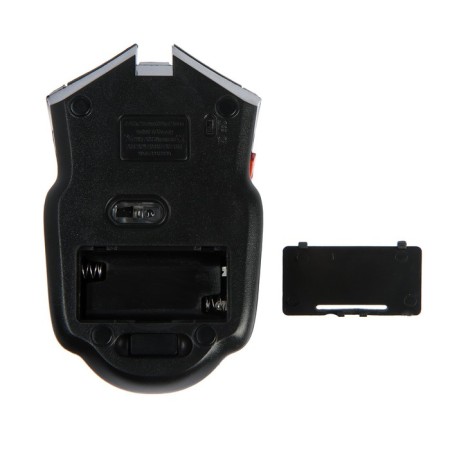 Luazon MB-2.6 mouse, wireless, optical, 1600 dpi, 2XAAA (not in the set), USB, black-gray-4