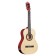 Acoustic guitar, beige color, 102cm