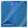 Floor Libra Maunfeld MBS-183G01, electronic, up to 180 kg, 1HAAA (in the set), blue