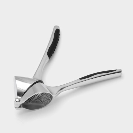 A press for garlic shapes shapes, 17 × 4.7 × 3.2 cm, working part 4 × 3 cm, stainless steel, silver color-4