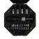 Tundra instruments set, gift plastic case "Gantel", 20 items