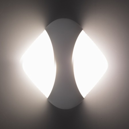 Lamp "Barrel" 2xLED 10W 4000K IP66 white 18x5.2x17 cm-2