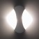 Lamp "Barrel" 2xLED 10W 4000K IP66 white 18x5.2x17 cm