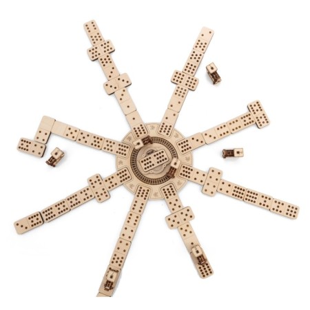 Board game 3D dominoes "Mexican train" EWA-7