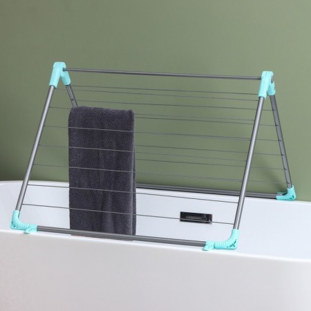 Lower for linen on the bath is folding, working length 10 m, color mix-1