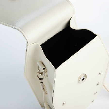 Youth bag on magnet, white color-5