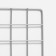 Trading grid 60x60cm, edging 5 mm, rod-3.5mm, chromium color (powder coating)