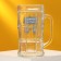 Beer mug "Formula of happiness", 500 ml