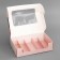 Box for 5 eclairs, confectionery packaging "happy moments", 25.2 x 15 x 6.6 cm