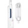 Steam mop KitFort KT-1048-3, 1300 W, 360 ml, cord 4.9 m, white-blue
