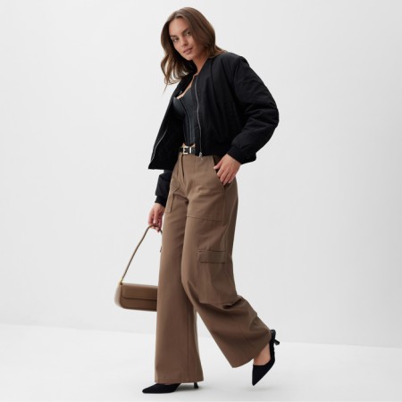 Cargo trousers Women's Mist Base, p. M, brown-3