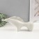 Souvenir Ceramics "Purposeful Horse" White 7x39.5x17 cm