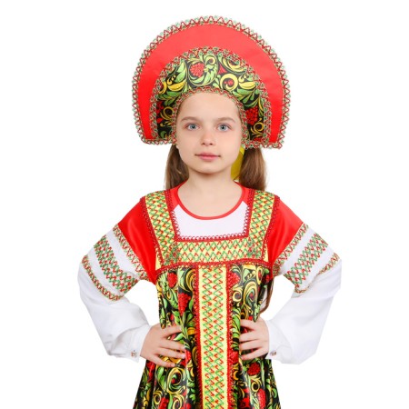 Русский народный костюм «Рябинушка» для девочки, р. 40, рост 152 см-1