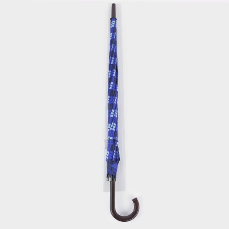 Umbrella - a semiautomatic “cage” cane, 10 spokes, r = 60 cm, color mix-22