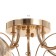 Armand chandelier 5x40W E27 Gold 54x54x20cm Ritter
