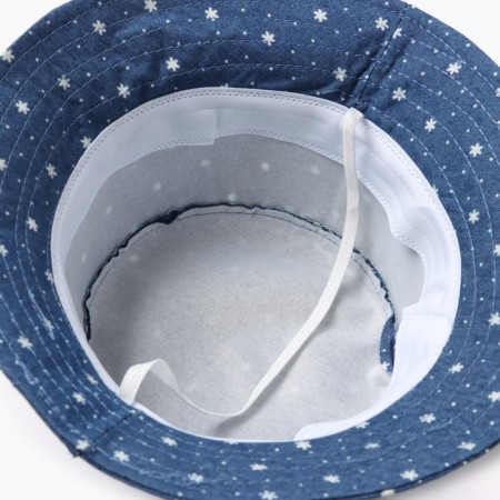 Panama Children's Minaku "Stars", Blue color, river 46-3