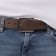 A belt buckle, 6.3 × 5.5 cm, 40 mm, black nickel color
