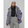 Ski jacket women's, size 52, purple color