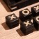 Game table "Crosses-nolics" 17x17 cm, manpower, steel