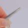 Pinzet beast, narrow, 9 cm, silver color