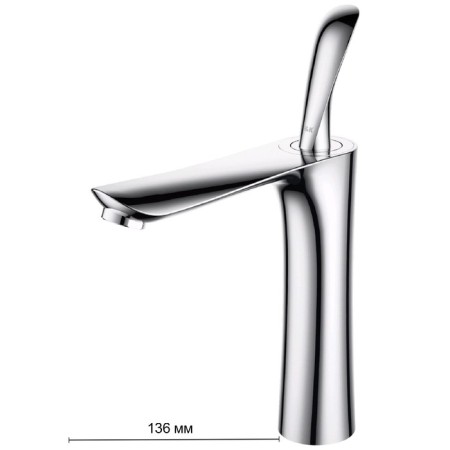 D&K Venice Baciano DA1032641 sink mixer, chrome