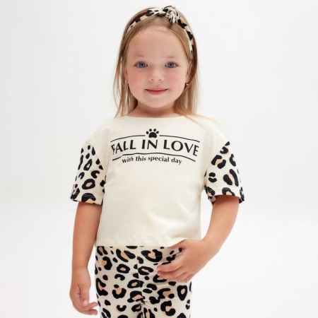 T-shirt Baby shortened KAFTAN "Trendy" R.36 (134-140)
