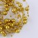 Field for decor with beads, length - 4.8 m, gold color