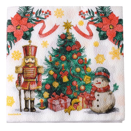 Double -layer paper napkins, 33*33 cm, set 20 pieces-2