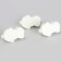Miniature Puppet "White Bear", set of 3 pcs., Size 1 pc. - 2.5 × 2 × 3.5 cm