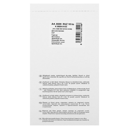 Marker for the Centropen 8559 board, diameter 5.0 mm, writing line 2.5 mm, pink-2