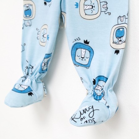 Children's sliders, Blue/Leo color, height 68 cm-1