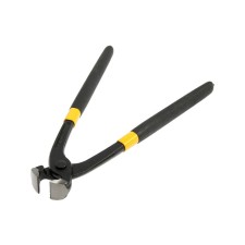 Ticks knitting tundra, CRV, straight rubberized handles, 250 mm