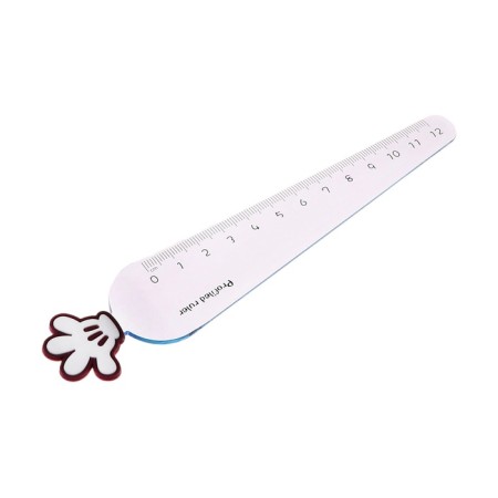 Plastic line 12 cm "paw", black-1