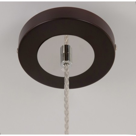 Suspended Citilux “Berta” CL126112, 12x12x45 cm, 1x75W, E27, brown color-12