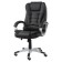 Armchair for the head of the Brabix Comfort MS-003, 6 massage modules, eco-leather, black
