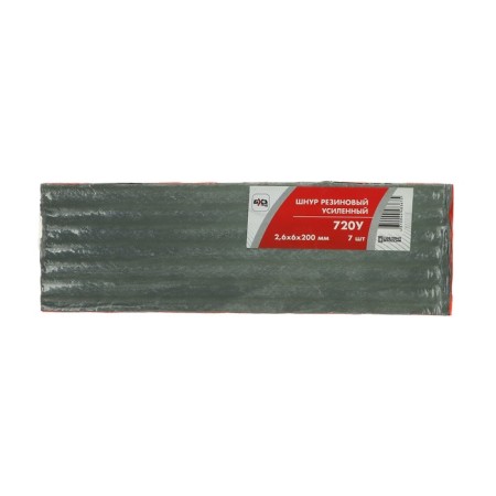 Rubber 720U cord, reinforced, reinforced with thread of the cord, 2.6*6*200 mm-1
