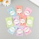 Cardboard "Thank you for the order" set 10 pcs (5 types) 4x6 cm