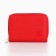 Women's wallet NK, 12x8 cm, red color
